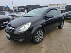 Opel Corsa 1.4i 2010 Airco + Garantie, Auto's, Euro 5, Zwart, Bedrijf, Electronic Stability Program (ESP)