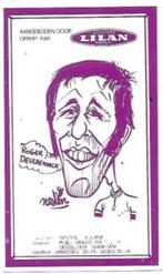 roger de vlaeminck - sticker Nesten, Ophalen of Verzenden