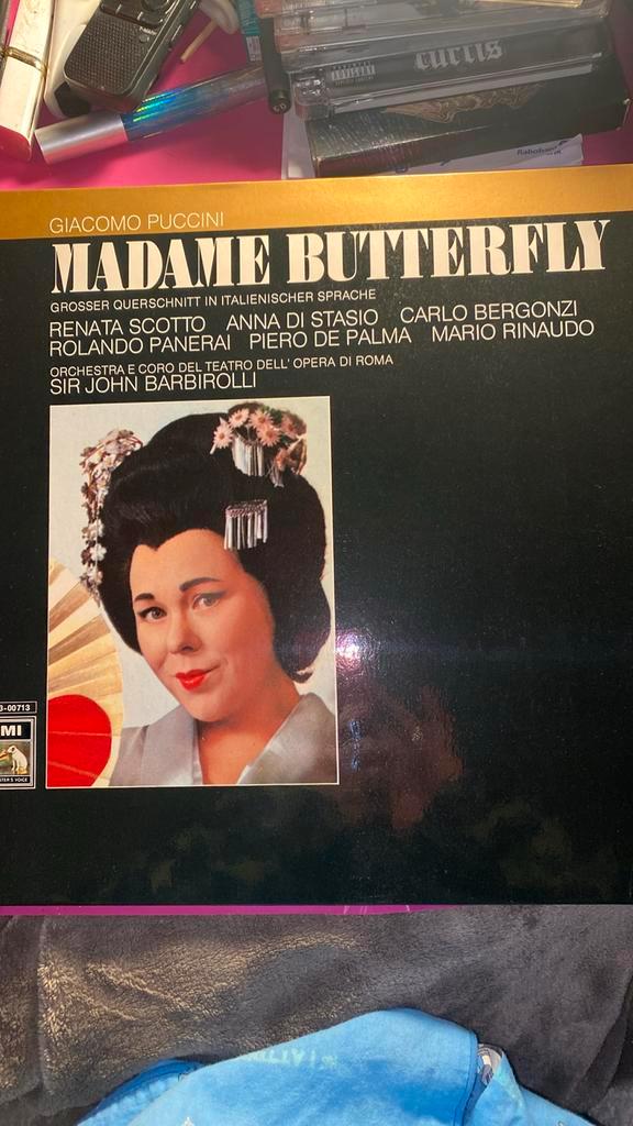 OPÉRETTE ITALIENNE COMPLÈTE MADAME BUTTERFLY !, CD & DVD, Vinyles | Classique, Comme neuf, Enlèvement ou Envoi