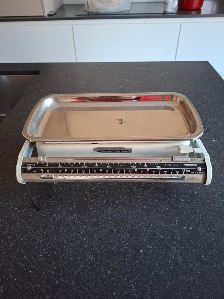 Stube antieke weegschaal, Antiek en Kunst, Ophalen