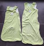 2x groene slaapzak (maat : 90 cm & 110 cm), Ophalen of Verzenden, Zo goed als nieuw, 85 tot 100 cm, Slaapzak