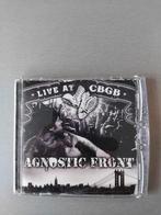 CD/DVD Dualdisc.  Agnostic Front. Live at CBGB., Cd's en Dvd's, Ophalen of Verzenden, Zo goed als nieuw