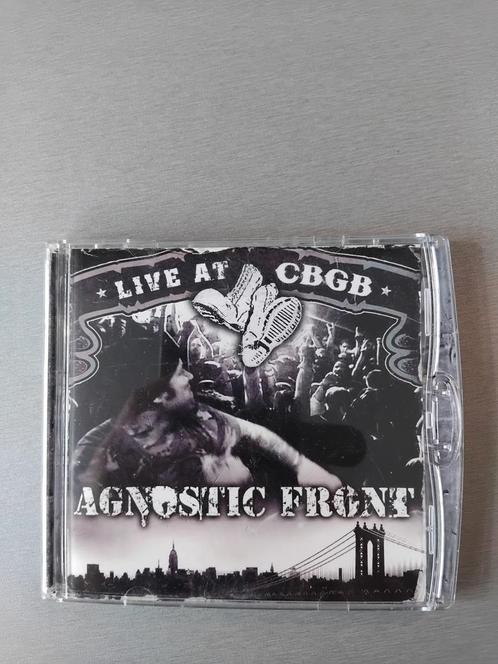 CD/DVD Dualdisc.  Agnostic Front. Live at CBGB., Cd's en Dvd's, Cd's | Hardrock en Metal, Zo goed als nieuw, Ophalen of Verzenden