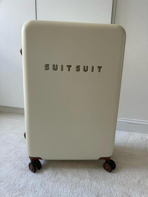 Nieuwe SuitSuit koffer, Handtassen en Accessoires, Koffers, Nieuw, Hard kunststof, 70 cm of meer, 45 tot 55 cm, Slot, Uitschuifbare handgreep