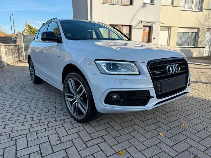 Audi Q5 bj2017 3xS-Line Quattro 140/190pk 120469km, Auto's, Audi, Bedrijf, Q5, 4x4, ABS, Achteruitrijcamera, Adaptieve lichten