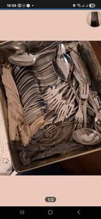 Couverts en plaque argent, Enlèvement ou Envoi, Argent