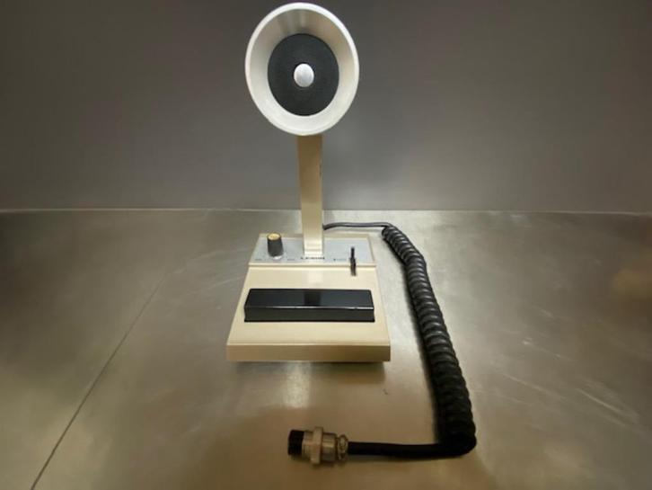 Leson TW-232  Versterkte tafelmicrofoon   27Mc, Telecommunicatie, Zenders en Ontvangers, Gebruikt, Zender en Ontvanger, Ophalen