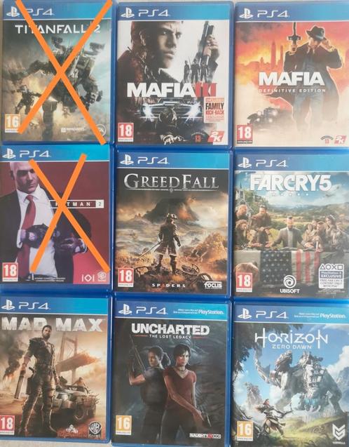 PS4 Games €10/game, Games en Spelcomputers, Games | Sony PlayStation Vita, Zo goed als nieuw, Ophalen of Verzenden