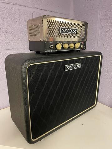 Ampli VOX Lil’ Night Train + Cabinet V110NT Etat impeccable, Musique & Instruments, Enlèvement, Comme neuf, Guitare, Moins de 50 watts