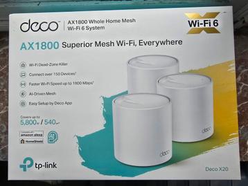DECO X20  AX1800 Mesch WI-FI 6  beschikbaar voor biedingen