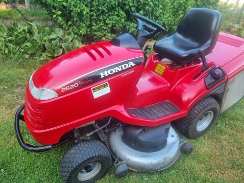 zitmaaier Honda 2620, Tuin en Terras, Zitmaaiers, Gebruikt, 120 cm of meer, Elektrische starter, Opvangzak, Opvangbak, Ophalen