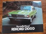 Le moteur diesel rapide REKORD 2100D 1975, Enlèvement ou Envoi, Comme neuf, Opel