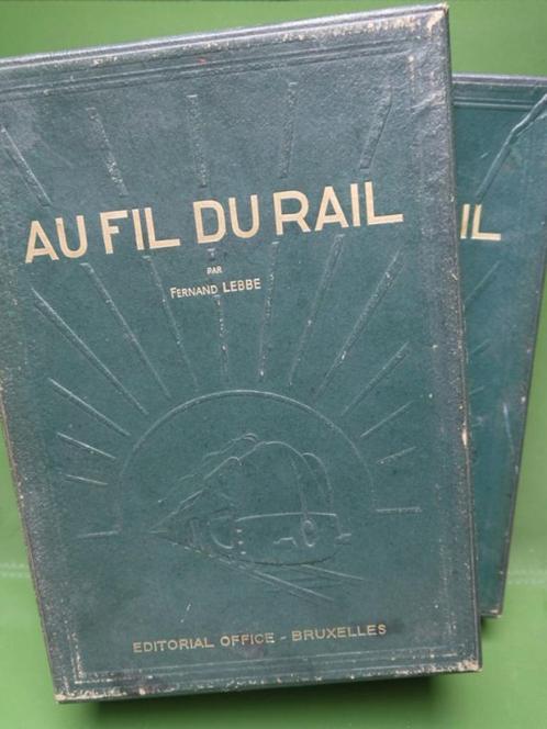 Coffret "Au fil du rail" Volume 1 (17 fascicules) 1946 IMPEC, Livres, Transport, Utilisé, Train, Enlèvement ou Envoi