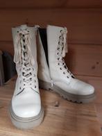 Dameslaarsjes maat 38, Vêtements | Femmes, Chaussures, Neuf, Enlèvement, Blanc, Bottes hautes