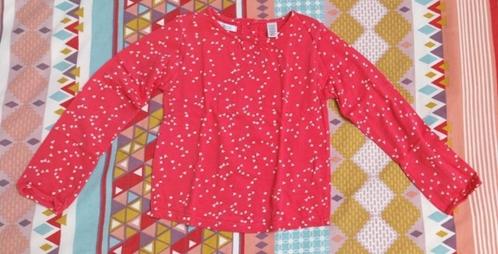 Roze longsleeve van Okaïdi (3 jaar), Kinderen en Baby's, Kinderkleding | Maat 98, Zo goed als nieuw, Meisje, Shirt of Longsleeve
