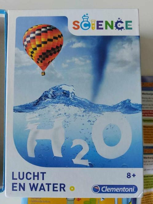 Science: Lucht en water. Merk Clementoni.  Heel goede staat, Enfants & Bébés, Jouets | Éducatifs & Créatifs, Utilisé, Découverte