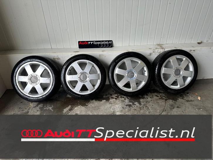 All Season banden set op 17" velgen Audi TT MK1, Auto-onderdelen, Banden en Velgen, Banden en Velgen, All Season, 17 inch, 225 mm