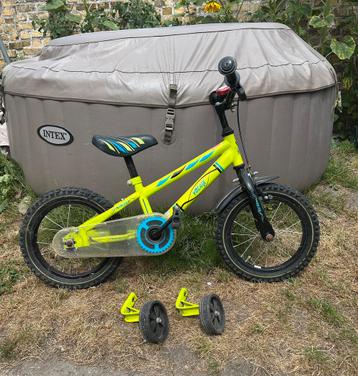 Kinderfiets mzt bijpassende zijwieltjes, Enlèvement, Utilisé, 1 enfant, Autres marques