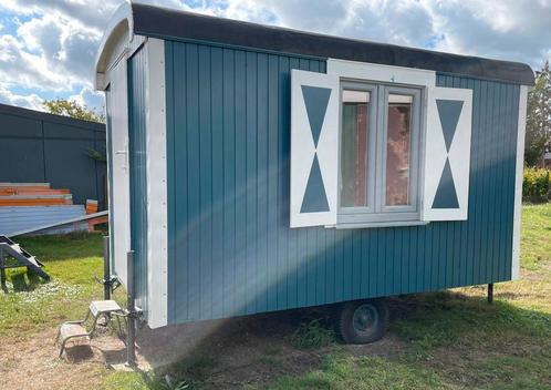 Pipowagen, bouwkeet, schaftkeet, Doe-het-zelf en Bouw, Bouwketen en Schaftketen, Gebruikt, Ophalen