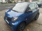 SMART FORTWO CABRIOLET 2019, Autos, ForTwo, Carnet d'entretien, 52 kW, Bleu