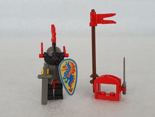 Lego Black Knights: Black Knight uit Lego 6009 + attributen, Kinderen en Baby's, Speelgoed | Duplo en Lego, Gebruikt, Lego, Ophalen of Verzenden