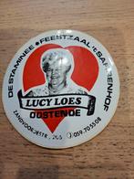 Sticker Vlaamse zangeres Lucy Loes café Safirenhof Oostende, Verzamelen, Ophalen of Verzenden, Zo goed als nieuw, Film, Tv of Omroep
