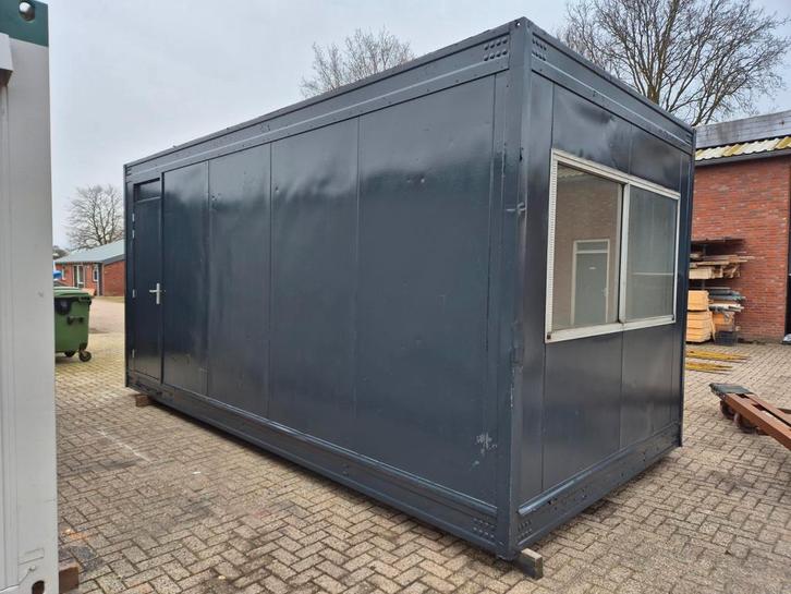 Kantoorunit bouwkeet werfkeet refter woonunit container unit, Articles professionnels, Machines & Construction | Abris de chantier & Conteneurs