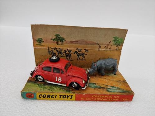 Corgi-speelgoed VW 1200 „Oost-Afrikaanse Safari” nr. 256, Hobby en Vrije tijd, Modelauto's | 1:43, Gebruikt, Auto, Corgi, Ophalen of Verzenden