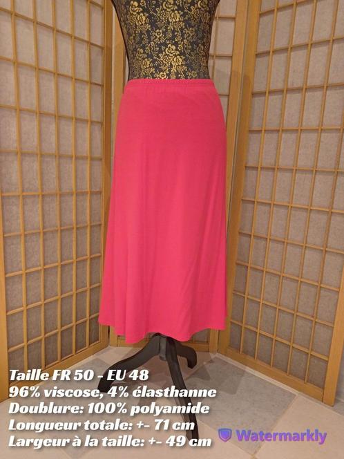 Barbara Lebek - Jupe rose framboise Taille FR 50 - EU 48, Vêtements | Femmes, Grandes tailles, Porté, Jupe, Rose, Enlèvement ou Envoi