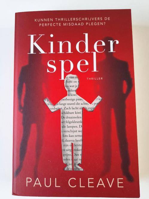 Paul Cleave - Kinderspel, Boeken, Thrillers, Zo goed als nieuw, Ophalen