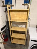 Étagère robuste en bois pour garage/buanderie 170cmx60cm, Enlèvement, Utilisé