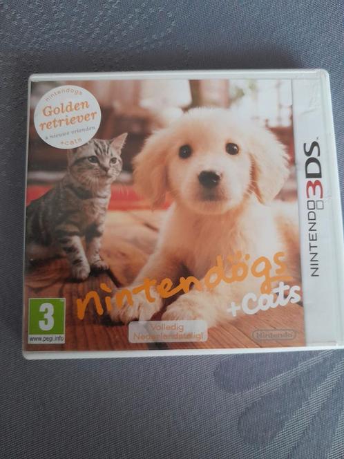 nintendogs + cats: Golden Retriever & New Friends, Consoles de jeu & Jeux vidéo, Jeux | Nintendo 2DS & 3DS, Simulation, À partir de 3 ans