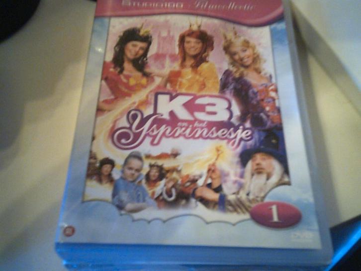 Studio 100 k3 dvd's deel 1, Cd's en Dvd's, Dvd's | Kinderen en Jeugd, Gebruikt, Film, Overige genres, Alle leeftijden, Ophalen of Verzenden