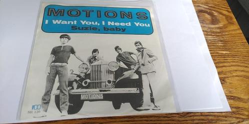 single motions-----i want you i need you---, Cd's en Dvd's, Vinyl Singles, Gebruikt, Single, Pop, 7 inch, Ophalen of Verzenden
