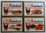 Brasserie Rodenbach : gamme de 4 panneaux d'affichage, Enlèvement ou Envoi, Comme neuf, Panneau, Plaque ou Plaquette publicitaire