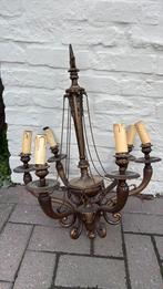 Bronze luster, Huis en Inrichting, Lampen | Kroonluchters, Ophalen, Gebruikt