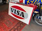 VISA groot emaille reclamebord XL, Antiek en Kunst, Ophalen