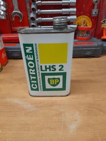 oude lege oliekan BP Citroen LHS2 1 liter beschikbaar voor biedingen
