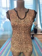 Estelle: Luipaardblouse maat M, Maat 38/40 (M), Overige kleuren, Estelle, Nieuw