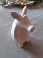 Salière figurine de cochon - porcelaine, Enlèvement ou Envoi