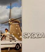 Brochure de la voiture sur papier glacé SKODA 1985, Livres, Comme neuf, Autres marques, Skoda, Envoi