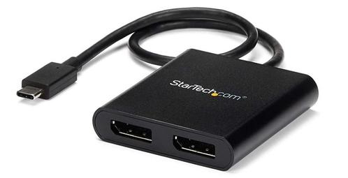 StarTechcom Hub Splitter USB-C vers 2x DisplayPort, TV, Hi-fi & Vidéo, Câbles audio & Câbles de télévision, Comme neuf, Autres câbles