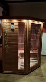Cabine d'angle pour sauna infrarouge de luxe, Enlèvement, Comme neuf, Infrarouge, Sauna complet