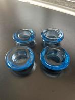 Set de 4 photophores, Ophalen, Zo goed als nieuw, Blauw