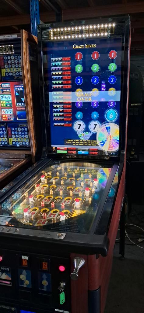 MEGA Super7Seven bingo, Verzamelen, Automaten | Gokkasten en Fruitautomaten, Zo goed als nieuw, Euro, Ophalen