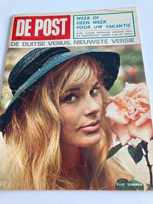 De Post nr 800 1964 : Delta-dammen, Boudewijn, Modelbouw,, Collections, Revues, Journaux & Coupures, Journal ou Magazine, 1960 à 1980