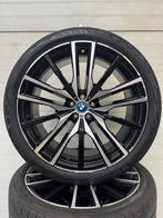 22’’ BMW X5 X6 G05 G06 VELGEN ZOMERBANDEN ORIG SET TPMS 742M, Auto-onderdelen, Gebruikt, 275 mm, Banden en Velgen, Overige maten