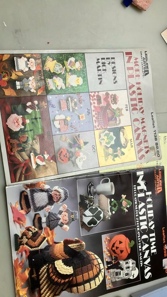 Patronen plastic canvas, Hobby en Vrije tijd, Borduren en Borduurmachines, Gebruikt, Patroon, Handborduren, Ophalen of Verzenden