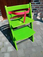 Stokke Tripp Trapp met beugel en riempje, Kinderen en Baby's, Ophalen, Gebruikt, Meegroeistoel