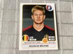 Panini sticker voetbal EURO2016 KEVIN DE BRUYNE, Ophalen of Verzenden, Gebruikt, Sticker